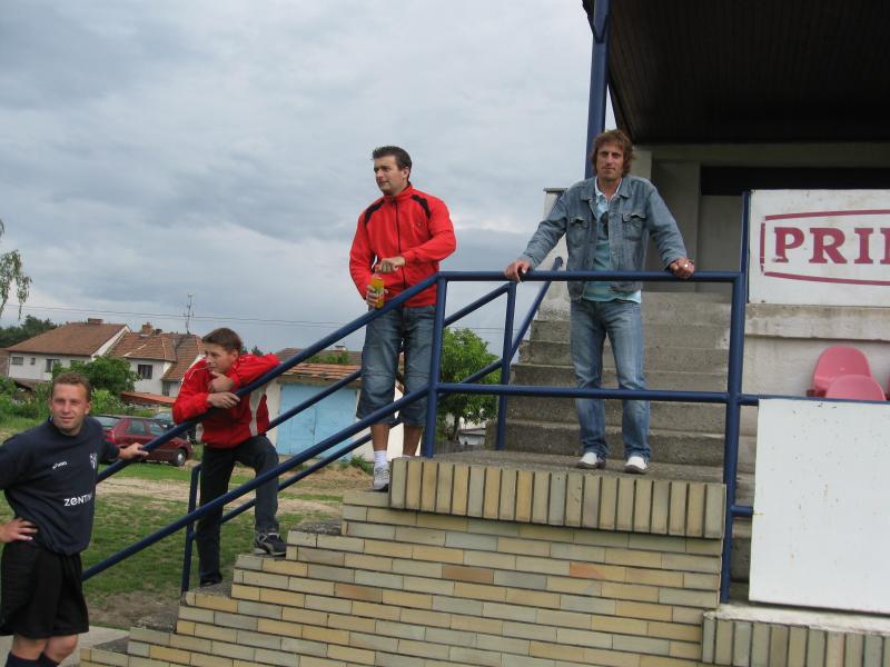 Červen 2009 před utkáním Vracov A Šardice B 1:0 ve Vacenovicích